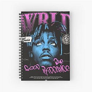 Juice Wrld Notebooks - Juice WRLD Rose Glow Spiral Notebook