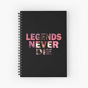 Juice Wrld Notebooks - WRLD Cosmic Journey Spiral Notebook
