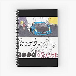 Juice Wrld Notebooks - WRLD Pastel Tribute Spiral Notebook