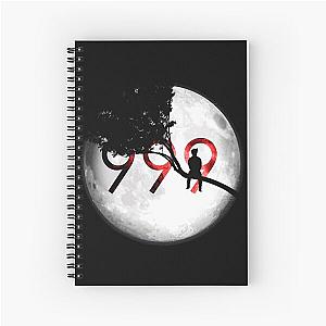 Juice Wrld Notebooks - Juice WRLD Neon Butterfly Spiral Notebook