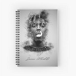Juice Wrld Notebooks - Juice WRLD Creative Vibes Spiral Notebook