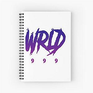 Juice Wrld Notebooks - WRLD Retro 90s Spiral Notebook
