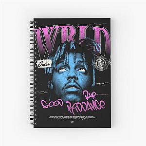 Juice Wrld Notebooks - Juice WRLD Vintage Remix Spiral Notebook