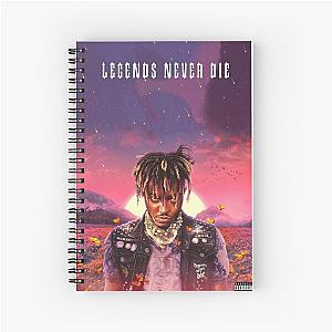 Juice Wrld Notebooks - Goodbye & Good Riddance Tribute Spiral Notebook