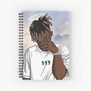 Juice Wrld Notebooks - WRLD Artistic Tribute Spiral Notebook