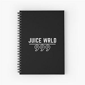 Juice Wrld Notebooks - Retro WRLD Design Spiral Notebook