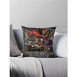 Juice Wrld Pillow Cover- Juice WRLD Pastel Glow Pillow Cover