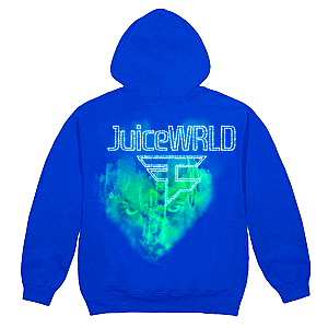 Juice Wrld Hoodies - Juice Wrld x Faze Clan Clouds Pullover Hoodie