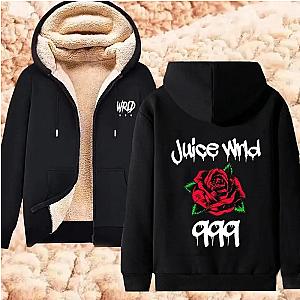 Juice WRLD Jackets - Rose 999 Cold-proof Windproof Thicken Jackets