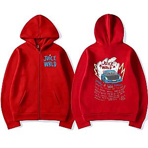 Juice Wrld Jackets - Christmas JW Pullover Oversized Hip Hop Jacket