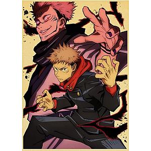 Poster Sukuna and Yuji | Jujutsu kaisen