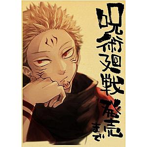 Poster Sukuna Thoughtful | Jujutsu kaisen