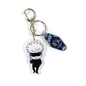 Gojo Satoru Cartoon Keychain | Jujutsu kaisen