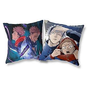 Yuji Itadori Sukuna Gojo Cushion Cover | Jujutsu kaisen