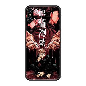 Yuji Itadori and Masters Iphone Case | Jujutsu kaisen