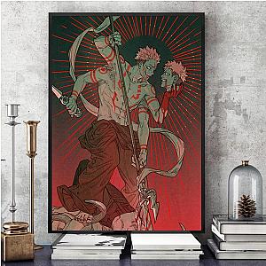 Sukuna Demon Painting   Jujutsu kaisen official merch