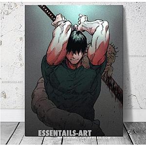 Painting Toji Fushiguro   Jujutsu kaisen official merch