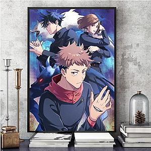 Yuji, Megumi, Nobara painting   Jujutsu kaisen official merch