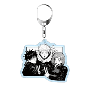 Jujutsu Kaisen JJK Trio Keyring