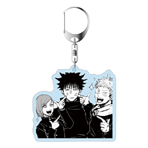 Jujutsu Kaisen JJK Trio Keyring