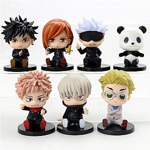 Jujutsu Kaisen Nendoroid – 6cm Anime Figures 7pcs/Set Decor PVC Gift