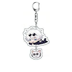 Happy Gojo Satoru Keychain | Jujutsu kaisen