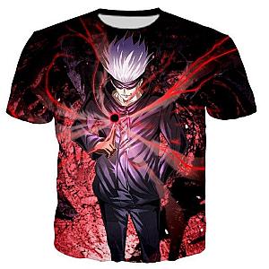 Gojo Rayon T-shirt Black | Jujutsu kaisen