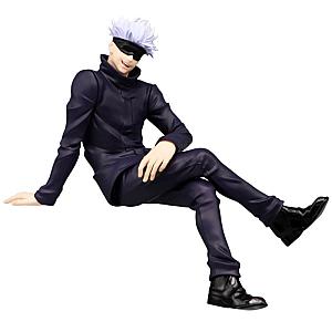 18cm Jujutsu Kaisen Satoru Gojo Sitting Action Figure Toy