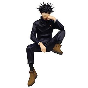 18cm Jujutsu Kaisen Megumi Fushiguro Sitting Action Figurre Toy