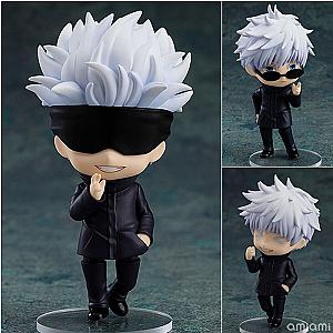 10cm Mini Satoru Gojo Standing Jujutsu Kaisen Action Figure Toy