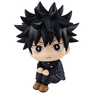 10cm Mini Megumi Fushiguro Sitting Jujutsu Kaisen Action Figure Toy