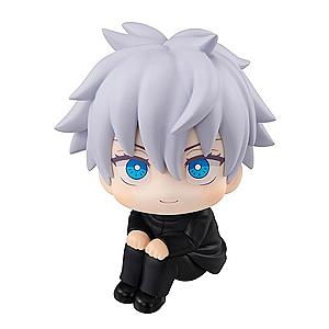 10cm Mini Satoru Gojo Sitting Jujutsu Kaisen Action Figure Toy