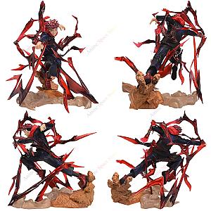 17cm Yuji Itadori Jujutsu Kaisen Combat Statue Action Figure Toy