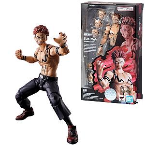 Sukuna Battle Pose Jujutsu Kaisen Action Figure Toy