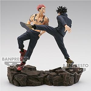 12cm 2pcs Ryomen Sukuna Fushiguro Megumi Battle Jujutsu Kaisen Anime Figure Toys