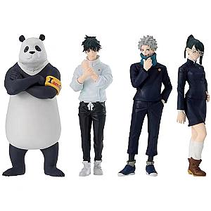 10cm 4pcs Characters Doll Jujutsu Kaisen Anime Figure Toy