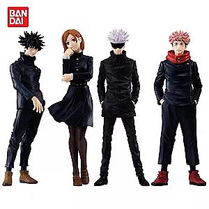 10cm 4pcs Characters Standing Doll Jujutsu Kaisen Anime Figure Toy