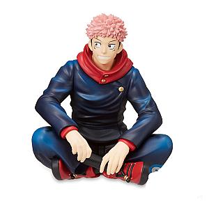 18cm Jujutsu Kaisen Yuji Itadori Sitting Action Figure Toy