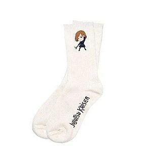 Jujutsu Kaisen Socks White Nobara Chibi JMS2812