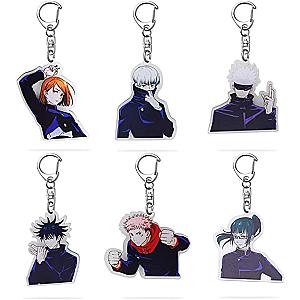 Jujutsu Kaisen Keychains - Jujutsu Kaisen Anime 6PCS Set Gift Keychain