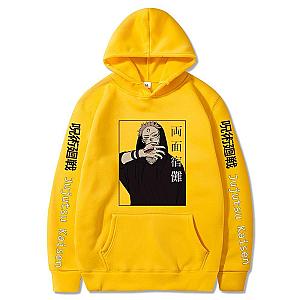 Jujutsu Kaisen Hoodie Sukuna Scourge Stylized Sleeves JMS2812