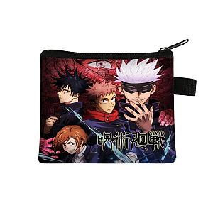 Mini Jujutsu Kaisen wallet Nobara, Gojo, Yuji and Megumi JMS2812