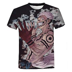 Sukuna Tattoo Jujutsu Kaisen T-Shirt JMS2812