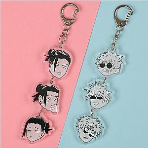 Jujutsu Kaisen Keychains - Funny Long Keychain Gojo Satoru Geto Suguru Collection