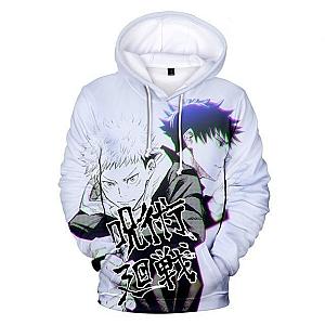 Yuji &amp; Megumi Jujutsu Kaisen Hoodie JMS2812