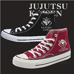 Jujutsu Kaisen Shoes - Yuji Itadori Canvas Sneakers High Top Sport Shoes