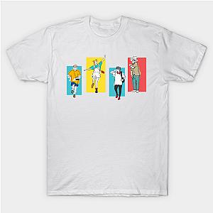 Jujutsu Kaisen T-shirts - Jujutsu Kaisen Friends Anime Classic T-shirt