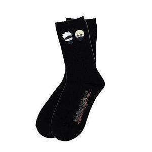 Black Jujutsu Kaisen Socks Gojo X Toge Chibi JMS2812