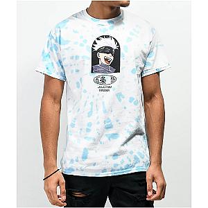 Jujutsu Kaisen T-shirts - Satoru Blue Tie Dye Anime Classic T-shirt