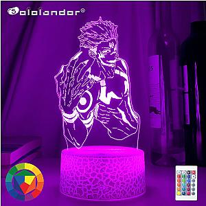 3D LED Jujutsu Kaisen Lamp Sukuna Colorful 3D Lamp